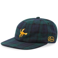 Бейсболка By Parra Clipped Wings 6 Panel, цвет Pine Green