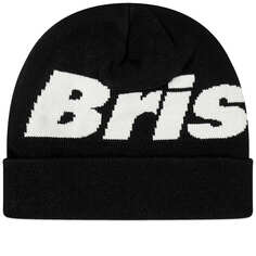 Шапка F.C. Real Bristol Big Logo Knit, черный