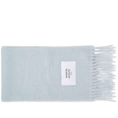 Шарф Maison Kitsune Baby Alpaca Plain, цвет Grey Dawn