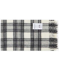 Шарф Norse Projects Moon Checked Lambswool, цвет Magnet Grey