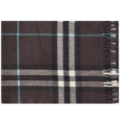 Шарф Burberry Giant Check Cashmere, цвет Otter