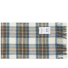 Шарф Norse Projects Moon Checked Lambswool, цвет Scoria Blue