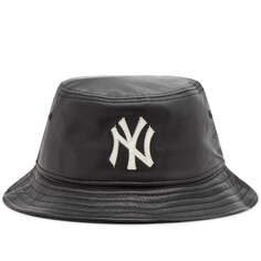 Панама New Era New York Yankees Leather, черный