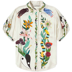Рубашка Alémais Meagan Oversized Silk, цвет Cream