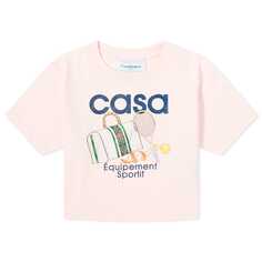 Футболка Casablanca Equipement Sportif Baby, розовый