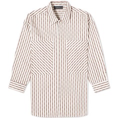 Рубашка Amiri Double Pocket Workwear, цвет Alabaster