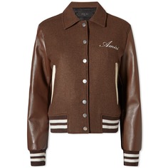 Куртка Amiri Bones Varsity, цвет Sepia Tint