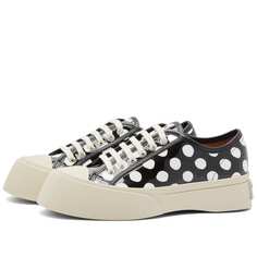 Кроссовки Marni Pablo Lace-Up, цвет Black &amp; Lily White