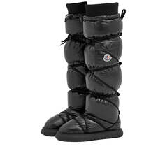 Ботинки Moncler Gaia Pocket High Snow, черный