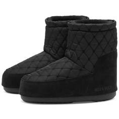 Ботинки Moon Boot Icon Low Quilted, черный