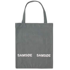 Сумка-шоппер Samsøe Samsøe Luca Logo Shopper Bag, цвет Volcanic Ash