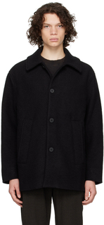 Черная куртка с расклешенным воротником Schnayderman&apos;s Schnaydermans
