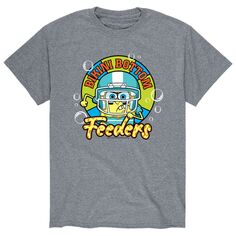 Мужская футбольная футболка с изображением Губки Боба Квадратные Штаны Licensed Character