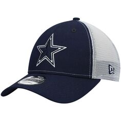 Мужская кепка Snapback New Era Navy Dallas Cowboys Basic Trucker 9FORTY