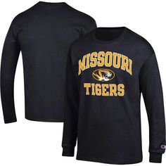Мужская черная футболка с длинным рукавом Missouri Tigers High Motor Champion