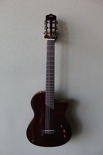 Акустическая гитара Brand New Cordoba Stage Thinbody Nylon String Acoustic/Electric Guitar - Garnet