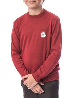 Однотонный свитер с длинными рукавами для мальчика Elie Balleh, красный