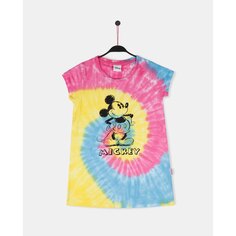 Пижама с коротким рукавом Disney Mickey Rainbow Dress, разноцветный