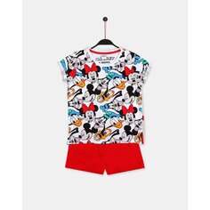 Пижама с коротким рукавом Disney Mickey &amp; Friends, белый