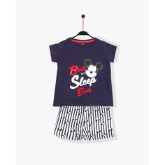 Пижама с коротким рукавом Disney Minnie Best Sleep Ever, синий