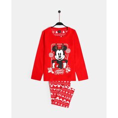 Пижама Disney Mickey Christmas, красный