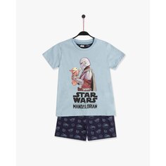 Пижама с коротким рукавом Star Wars Mandalorian Baby Yoda, синий