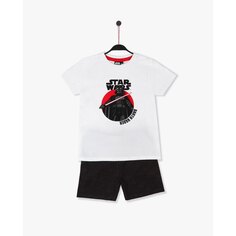 Пижама с коротким рукавом Star Wars Darth Vader, белый