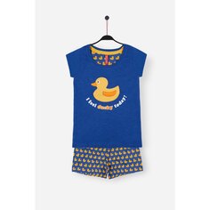 Пижама с коротким рукавом Admas By Ducky, синий