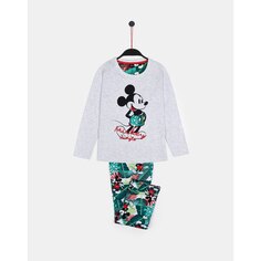 Пижама Disney Mickey Jungle, серый