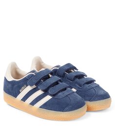 Кроссовки gazelle замшевые Adidas Originals, синий