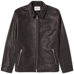 Куртка Mki Ndm Leather Rider, коричневый