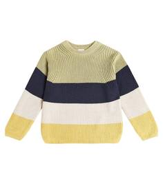 Хлопковый свитер в полоску koda Liewood, мультиколор