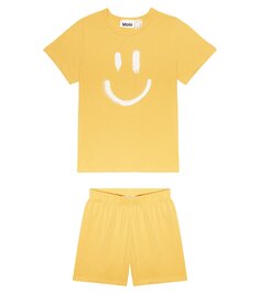 Пижама luvis из хлопкового джерси Molo, желтый