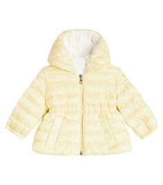 Пуховик Moncler Enfant, желтый