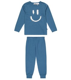 Пижама luve из смесового хлопка Molo, синий