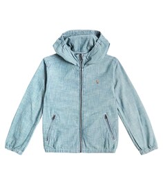 Хлопковая куртка Polo Ralph Lauren, синий