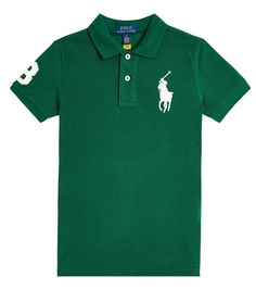 Хлопковая рубашка-поло Polo Ralph Lauren, зеленый