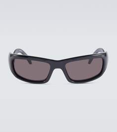 Солнцезащитные очки hamptons прямоугольной формы Balenciaga, черный