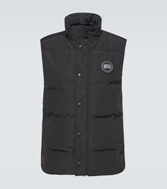 Пуховик black label garson Canada Goose, черный