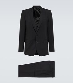 Шерстяной костюм Dolce&amp;Gabbana, черный