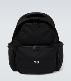 Вышитый рюкзак Y-3, черный