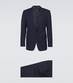 Шелтон шерстяной костюм Tom Ford, синий