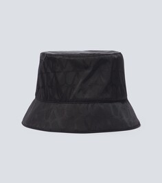 Двусторонняя шляпа-ведро Valentino Garavani, черный