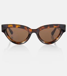 Солнцезащитные очки «кошачий глаз» Bottega Veneta, мультиколор