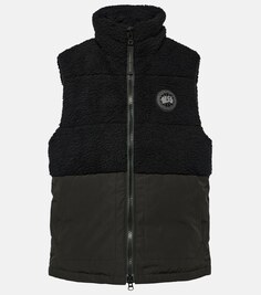 Elora флисовый пуховик Canada Goose, черный