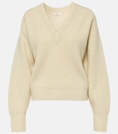 Кашемировый свитер Co, белый