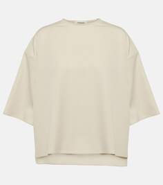 Шерстяная футболка zenni Fforme, бежевый