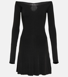 Мини-платье la mini robe pralu Jacquemus, черный