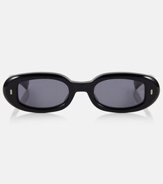 Солнцезащитные очки besset овальной формы Jacques Marie Mage, черный