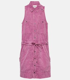 Джинсовое мини-платье ines Marant Etoile, розовый